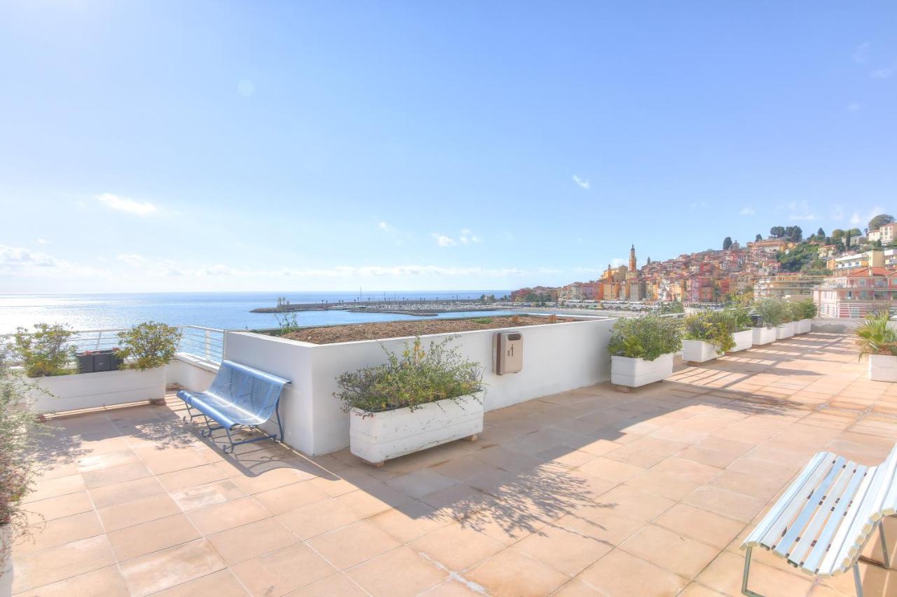 Rocamare Lägenhet Menton Exteriör bild